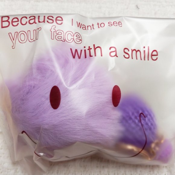 6pcs Cute Baby Pom Pom Keychain w/ Knit Cap - Picture 3 of 4